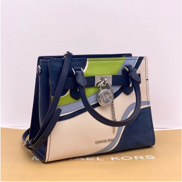 Michael Kors Small Hamilton Satchel Crossbody - Picture 6 of 12